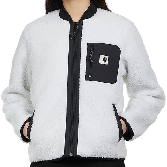 Carhartt Work In Progress White Janet Liner Jacket - Picture 3 of 3